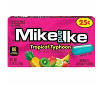 Mikke & Ike Candy Sweets 22g - Naturally and Artificially Flavoured (24 Packs(Full Box), Tropical Typhoon)