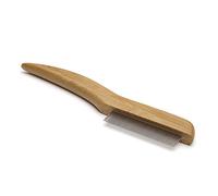 Mikki Bamboo Anti-Tangle Flea and Tick Removal Comb for Dog, Cat, Puppy, for All Coat Types, Removes Flea Eggs, Handmade from Natural Sustainable Bamboo