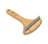 Mikki Bamboo Moult Master De-Shedding Blade For Dog & Cat Grooming, Shedding & Undercoat, Safely Removes Loose Hair, With Anti-Rust Stainless Steel Teeth, Large