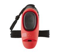 Mikki Mikki 2-in-1 High Pitched Whistle Clicker, dog clicker training aid for recall and command behaviour, with neck strap and belt hook 31 g