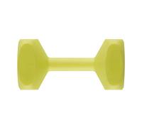 Mikki Dog and Puppy Plastic Training Dumbbell - Activity Retrieval Fetch Toy -Floats- XSmall 4 Inch