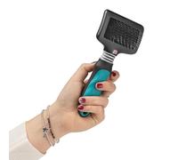 Mikki Pet Grooming Ball Pin Slicker Brush - For Knots & Tangles - Small (Sml-Med Pets)