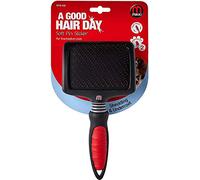 Mikki Dog, Cat, Puppy, Kitten Grooming Soft Pin Slicker Brush -For Knot, Tangle -Lrg-XLrg Pet-XLarge