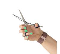 Mikki Doodle, Dog, Puppy Face & Paw Scissors, Sharp & Durable Semi-Convex Blade, Blunted Safety Tips, Adjustable Tension Screw for Control and Precision of Face and Delicate Areas, 14cm (5.5”)