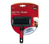Mikki Grooming Soft Pin Slicker, Medium
