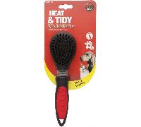 Mikki Dog, Cat Nylon Bristle Brush - Matt and Tangle Remover -Soft Gentle Grooming Brush