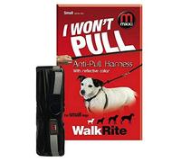 Mikki Dog, Puppy Anti Pull Harness Halter -No More Pulling, Tugging or Choking -Fit all Leads -Small,Black
