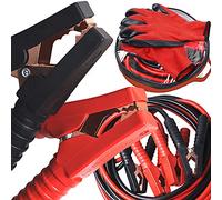 MIKKUPPA Jump Leads 3m 800AMP Jumper Cable Professional Car Van Battery Booster Cables, Heavy Duty for 6V, 12V and 24V with Gloves and Storage Bag