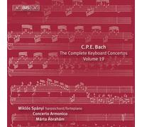 Miklos Spanyi:Cto Armonico - Bach: Keyboard Concertos Vol. 19