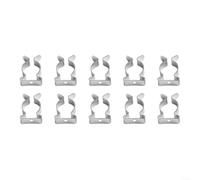 MIKMLYZE 10PCS Heavy Duty Tool Spring Terry Clips for Wall Mount Storage, Manganese Steel Snap Clamps in Multiple Sizes 6mm to 50mm, Secure Hold for Brooms Mops Brushes(16mm)