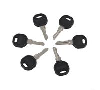 MIKMLYZE 6 Pack Cabinet Key Replacement, For EK333/333/1108-1-1 1108-U35, Compatible With For APC And Hoffman Network Enclosures, Metal Keys For Server Rack Door
