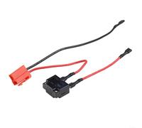 MIKMLYZE 6V/12V for battery Wire Harness Connector with 13A/17A Replaceable Fuse for Electric Ride-On Toy Vehicles, Compatible with For Trax and Models, Red and Black Square(12V)
