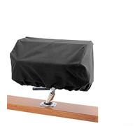 MIKMLYZE Marine Grill Cover Polyester UV-Resistant Black Design(23*17*5cm) | for oeko-tex certified fabric, UV-resistant coating, prevents fading cracking, black color style