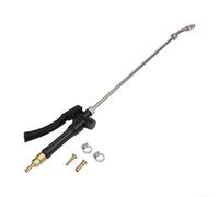 MIKMLYZE Stainless Steel Wand With Lockable Handle, Adjustable Nozzle, Brass Barbs For 1/4in & 3/8in Hose, 29 Inch Garden Replacement For Plant Care And Car Wash(1set)