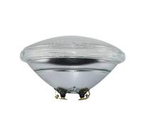 MIKOTR Underwater swimming pool lights LED par56 bulb AC/DC 12V Thickened glass material Waterproof IP68 White light/warm white light, for underwater lighting, fountains, ponds(Warm white 3000K,35W)