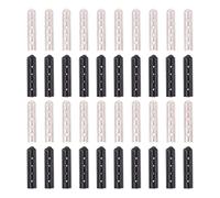 Mikovivi 200pcs Aglets for Shoelaces, Stainless Steel Shoe Lace Ends Tips Replacement Head Metal Shoe Lace Repair for Hoodies Pants Sneakers Canvas Shoe(Gunmetal & Silver)