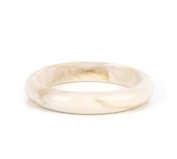 Mikovivi Resin Bangle for Women, Chunky Acrylic Bangle Bracelet Geometric Acetate Wide Cuff Wristband Statement Jewelry for Party & Casual Wear