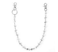 Mikovivi Wallet Dice Chain, Punk Hip Hop Dice Pants Chain Unisex Rocker & Casual Streetwear Clothing Accessories Pocket Chains for Pants Jeans Trouser Keyring Wallet