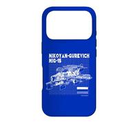 Mikoyan Gurevich MIG 15 Aircraft Blueprint Father's Day Case for iPhone 17 Pro