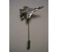 Mikoyan MiG-31 Foxhound aircraft plane English Pewter on a tie stick pin hat scarf collar POSTED BY US GIFTS FOR ALL 2016 FROM DERBYSHIRE UK