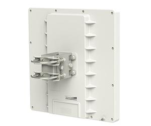 MikroTik 23dbi 5GHz Dual Chain 802.11a/n High Power, RB911G-5HPND-QRT (802.11a/n High Power Integrated QRT-5, Gigabit LAN, RouterOS L4, GPOE, PSU, pole mount)