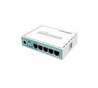 MikroTik 5x Gigabit Ethernet, Dual Core 880MHz CPU256MB RAM, RB750GR3 (880MHz CPU256MB RAM, USB, microSD, RouterOS L4)