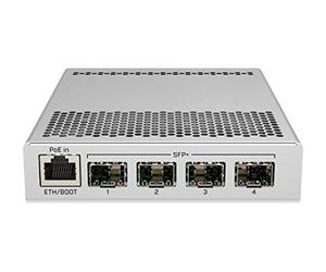 MikroTik Cloud Router Switch (RouterOS L5), desktop En RS305-1G-4S+IN ((RouterOS L5), desktop Encl.)