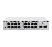 MikroTik CSS318-16G-2S+in Managed Network Switch, 16 Gigabit Ethernet Ports, 2 SFP+ Ports