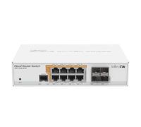 MikroTik CRS112-8P-4S-IN network switch Gigabit Ethernet (10/100/1000) Power over Ethernet (PoE) White