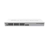 Mikrotik CRS326-24G-2S+RM network switch L2 Gigabit Ethernet (10/100/1000) Grey Power over Ethernet (PoE)