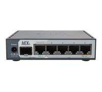 Mikrotik E60IUGS wired router Gigabit Ethernet Black