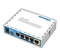 Mikrotik HAP ac lite 733 Mbit/s Blanc Connexion Ethernet, supportant l'alimentation via ce port (PoE)