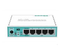 MikroTik RB750GR3 Built-in Ethernet Connector Turquoise - White Cable Router RB750GR3
