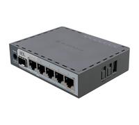 MikroTik hEX S (2025) E60iUGS A compact, affordable wired router featuring a 2.5G SFP port, 5x Gigabit Ethernet, PoE out, USB, and a fast dual-core CPU