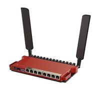 Mikrotik L009UiGS-2HaxD-IN routeur sans fil Gigabit Ethernet Monobande (2,4 GHz) Rouge