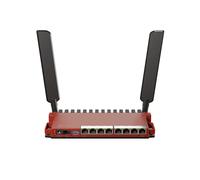 Mikrotik L009UiGS-2HaxD-IN routeur sans fil Gigabit Ethernet Monobande (2,4 GHz) Rouge