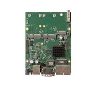Mikrotik MediaTek MT7621A, 880MHz, Flash, RBM33G Ethernet LAN Router - Black, Green, Grey - Connected Routers (10,100,1000 Mbps, 3.0 (3.1 Gen 1), Black, Green, Grey, MediaTek MT7621A, 880 MHz, Flash)
