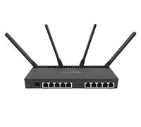 MikroTik RB4011iGS+5HacQ2HnD-IN wireless router Gigabit Ethernet Dual-Band (2.4 GHz/5 GHz) Black