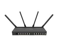 MikroTik RB4011iGS+5HacQ2HnD-IN wireless router Gigabit Ethernet Dual-Band (2.4 GHz/5 GHz) Black