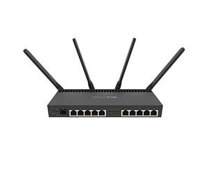 MikroTik RB4011iGS+5HacQ2HnD-IN wireless router Gigabit Ethernet Dual-Band (2.4 GHz/5 GHz) Black