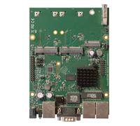 Mikrotik RBM33G wired router Black. Green. Grey