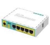 MikroTik RouterBOARD hEX PoE lite with 650MHz CPU, 64MB RAM, 5xLAN, HEX_POE_Lite (650MHz CPU, 64MB RAM, 5xLAN (Four with PoE Out), USB, RouterOS L4, Plastic Case and PSU)