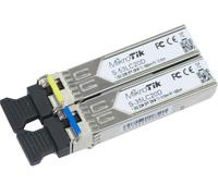 MIKROTIK Two SFP (1.25G) module kit, 20Km, single mode (S-3553LC20D)