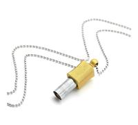 MIKUHOT 528 hz Meditation Necklace Breathing Necklace Frequency Sound Healing Devices Love Frequency Tuning Tool 528 hz Whistle Relaxation,Stress Reduction and Concentration by Adjusting The Breathing