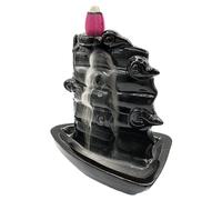 MIKVAR Backflow Incense Cones Burner Waterfall, Ceramic Incense Holders for Home Aromatherapy, Relieve Stress & Creating a Relaxing Ambiance (#5)