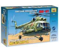 Mil-8t HIP-C Soviet Helicopter 1:72 Plastic Model Kit ZVEZDA