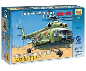 Mil-8T HIP-C Soviet Helicopter 1:72 Plastic Model Kit ZVEZDA