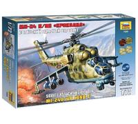1:72 Zvezda Mil Mi-24b Hind C Kit Z7293 Model