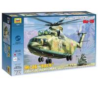 Mil Mi-26 "Halo" Russian Heavy Helicopter 1:72 Plastic Model Kit ZVEZDA