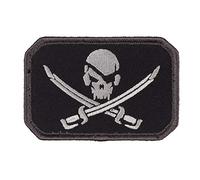 Mil-Spec Monkey Pirate Skull Flag Swat Embroidered Patch